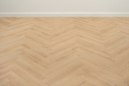 Floer Visgraat PVC - Natuur Eiken