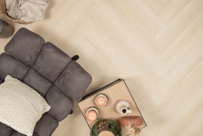 Floer Walvisgraat Click PVC – Balein Beige