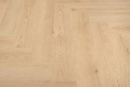 Floer Walvisgraat Click PVC - Bryde Bruin