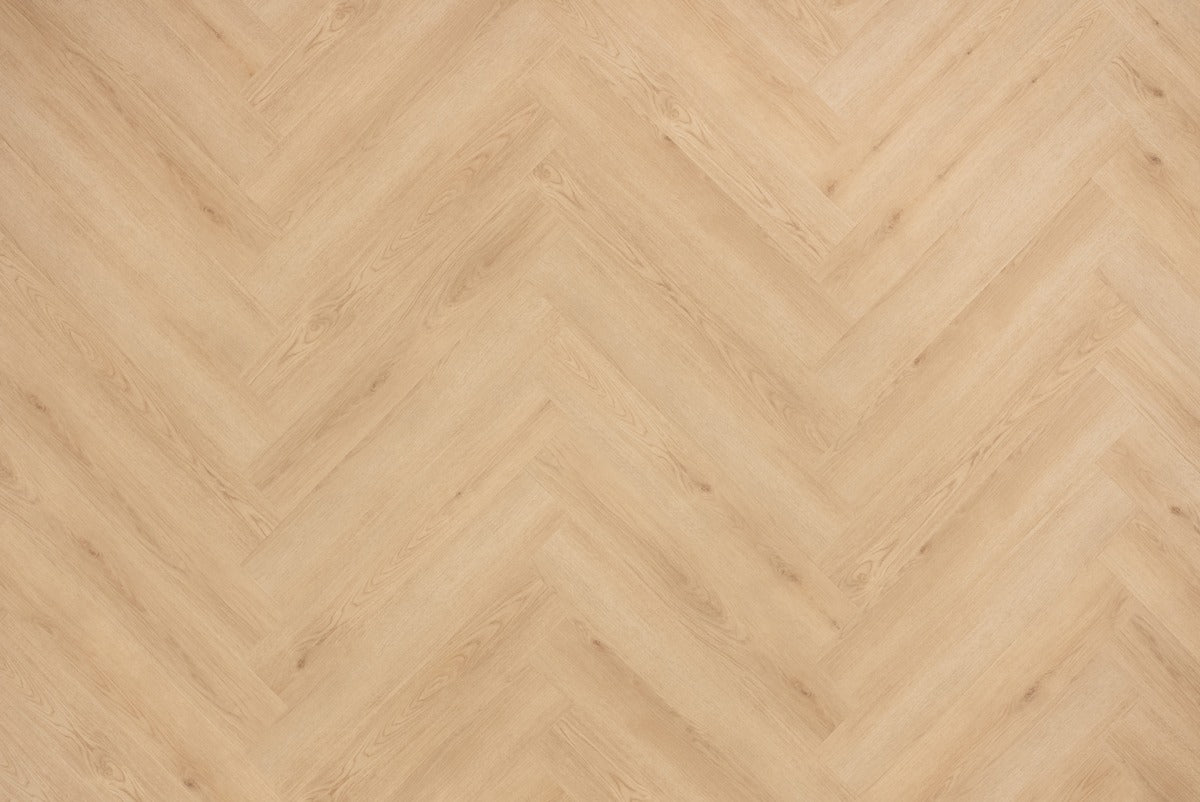 Floer Walvisgraat Click PVC - Bryde Bruin
