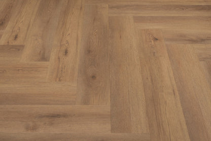 Floer Walvisgraat Click PVC - Narwal Nootbruin