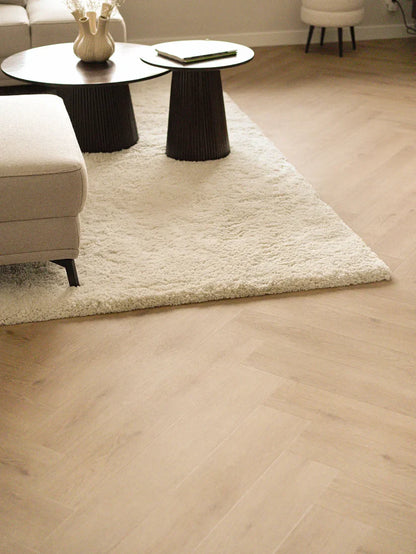Floer Walvisgraat Click PVC - Bryde Bruin