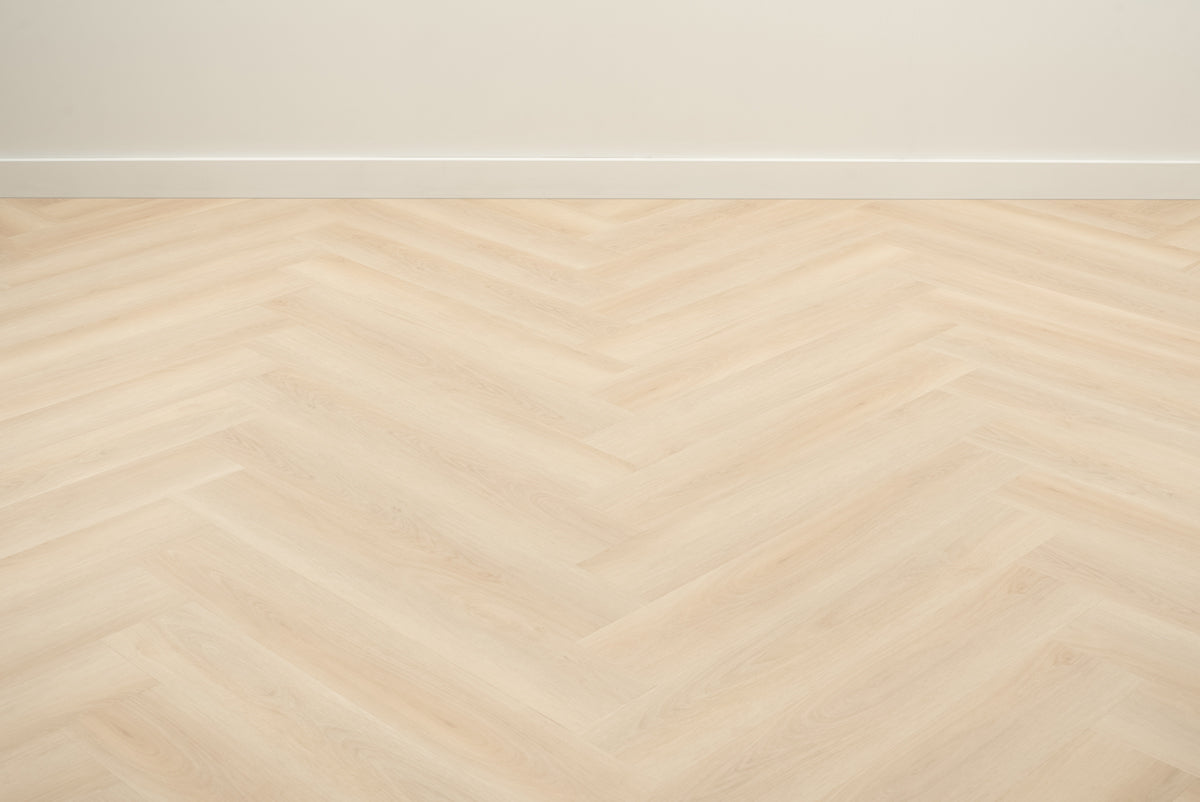 Floer Walvisgraat PVC - Balein Beige