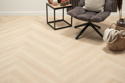 Floer Walvisgraat PVC - Balein Beige