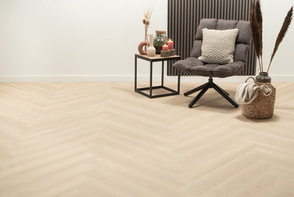 Floer Walvisgraat PVC - Balein Beige