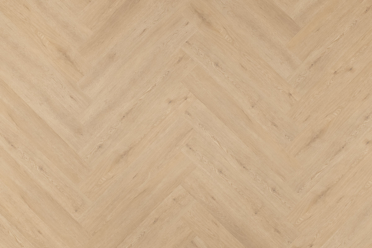 Floer Walvisgraat PVC - Gaia Grijsbeige