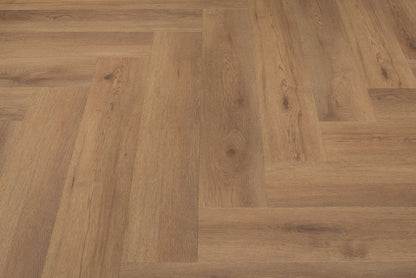 Floer Walvisgraat PVC - Narwal Nootbruin