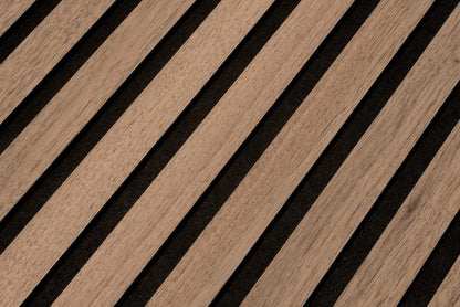 Floer Akupanel Wandpanelen -- Lichtbruin Noten 240cm