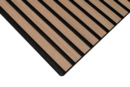 Floer Akupanel Wandpanelen -- Lichtbruin Noten 240cm