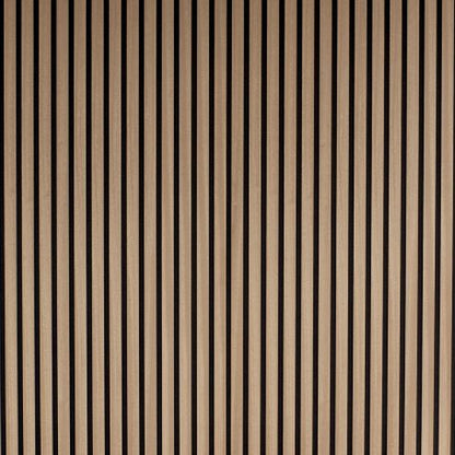 Floer Akupanel Wandpanelen -- Lichtbruin Noten 240cm
