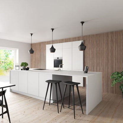 Floer Akupanel XL wandpanelen -- Lichtbruin Noten